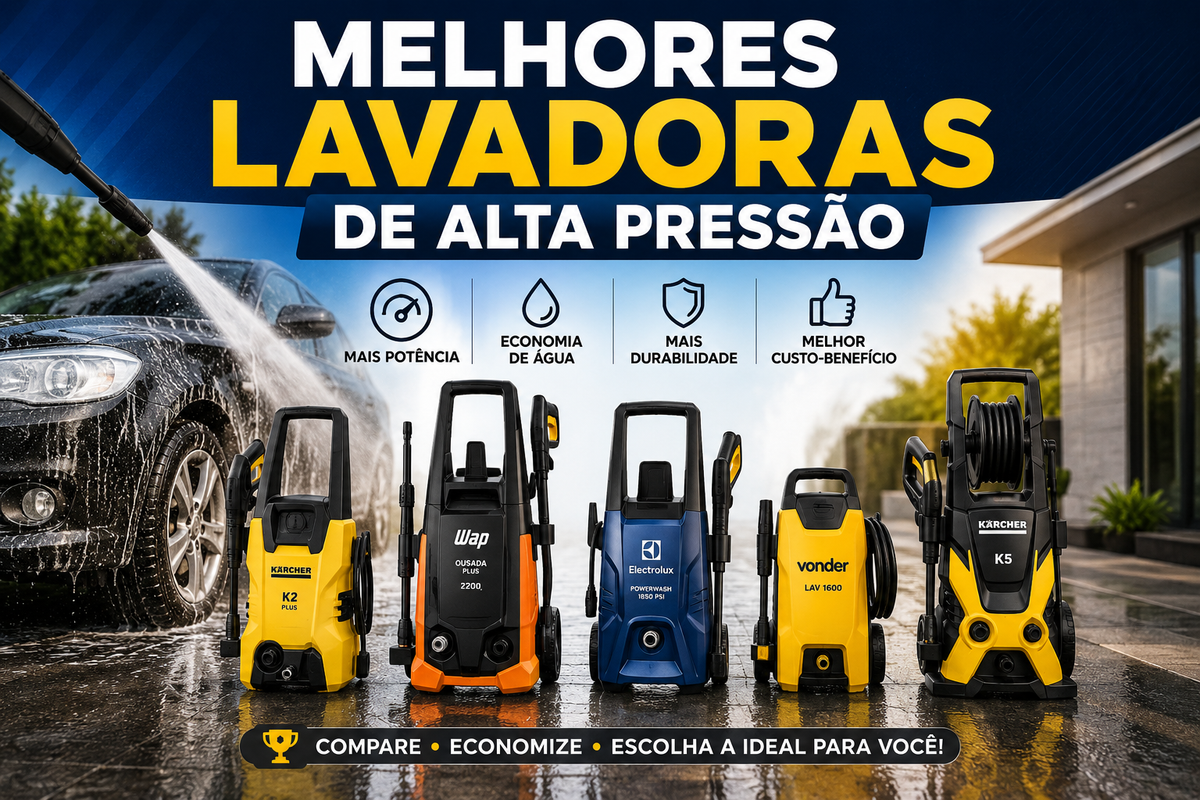 melhores lavadoras de alta pressão