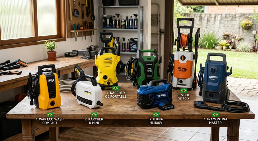 Melhores Lavadoras de Alta Pressão Compactas